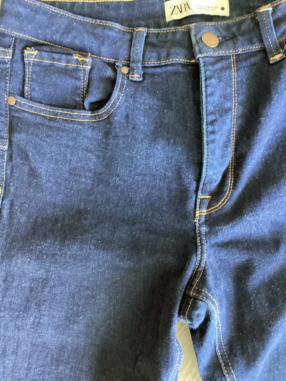 Zara High Rise Bootcut Size 10 - Picture 4 of 5